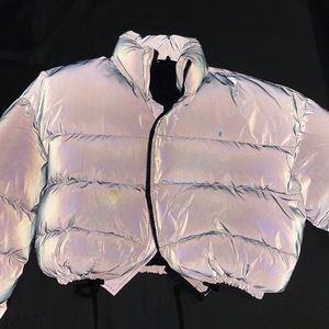 Pretty little Thing Reflective Puffer Jacket